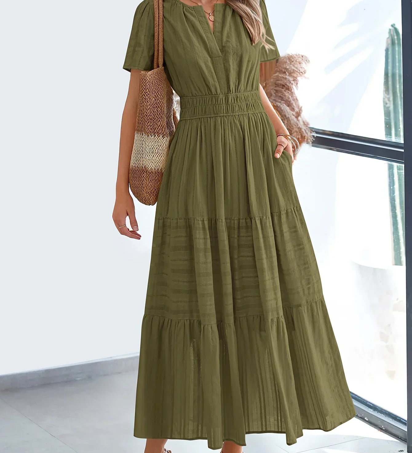 NATALIE™ - VESTIDO ELEGANTE E LISONJANTE