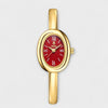 Dourado e vermelho