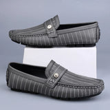 Mocassins de couro chiques