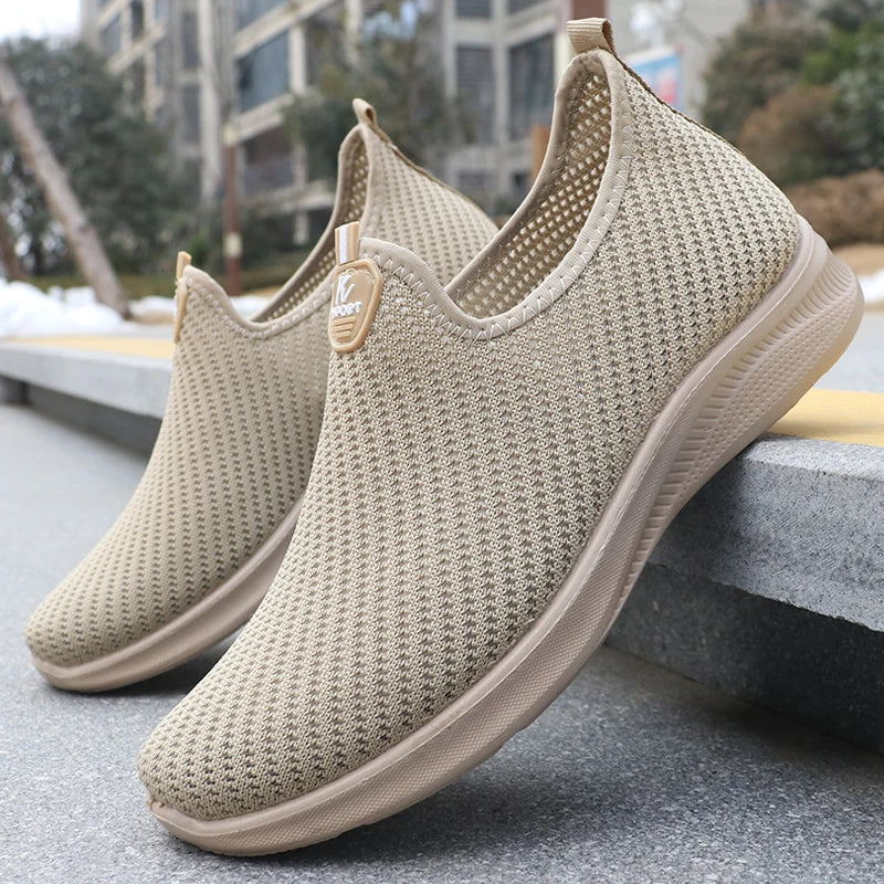 Sapatos Ultra-Confortáveis Respiráveis: Pretos — Alívio