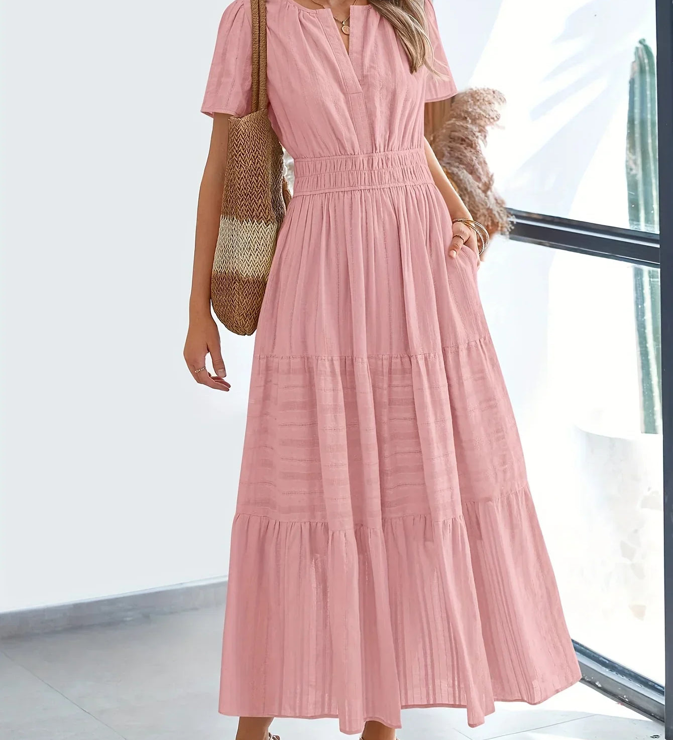 NATALIE™ - VESTIDO ELEGANTE E LISONJANTE