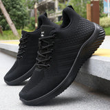 Sapatos Ultra-Confortáveis Respiráveis: Preto — Dinâmico