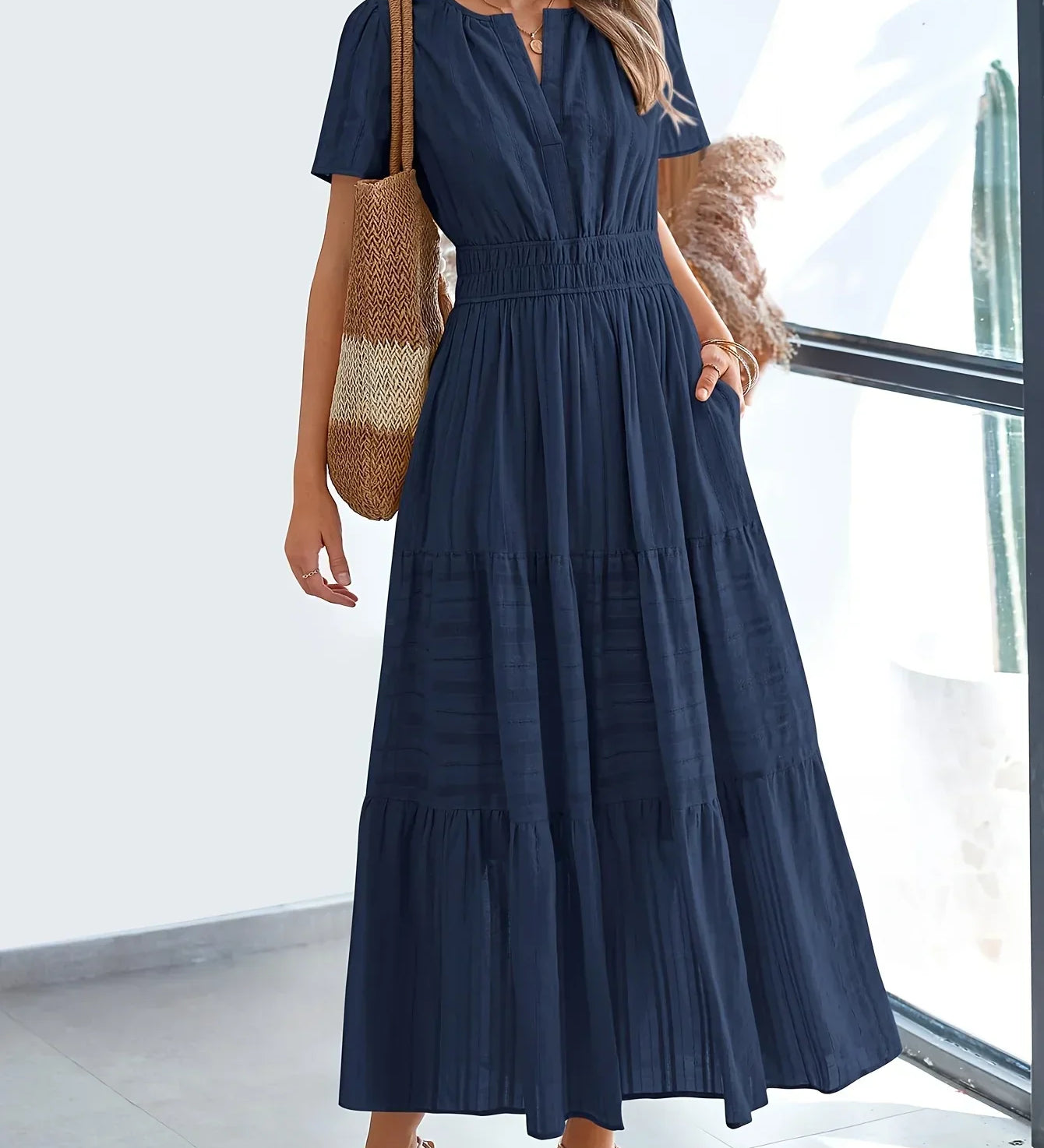 NATALIE™ - VESTIDO ELEGANTE E LISONJANTE