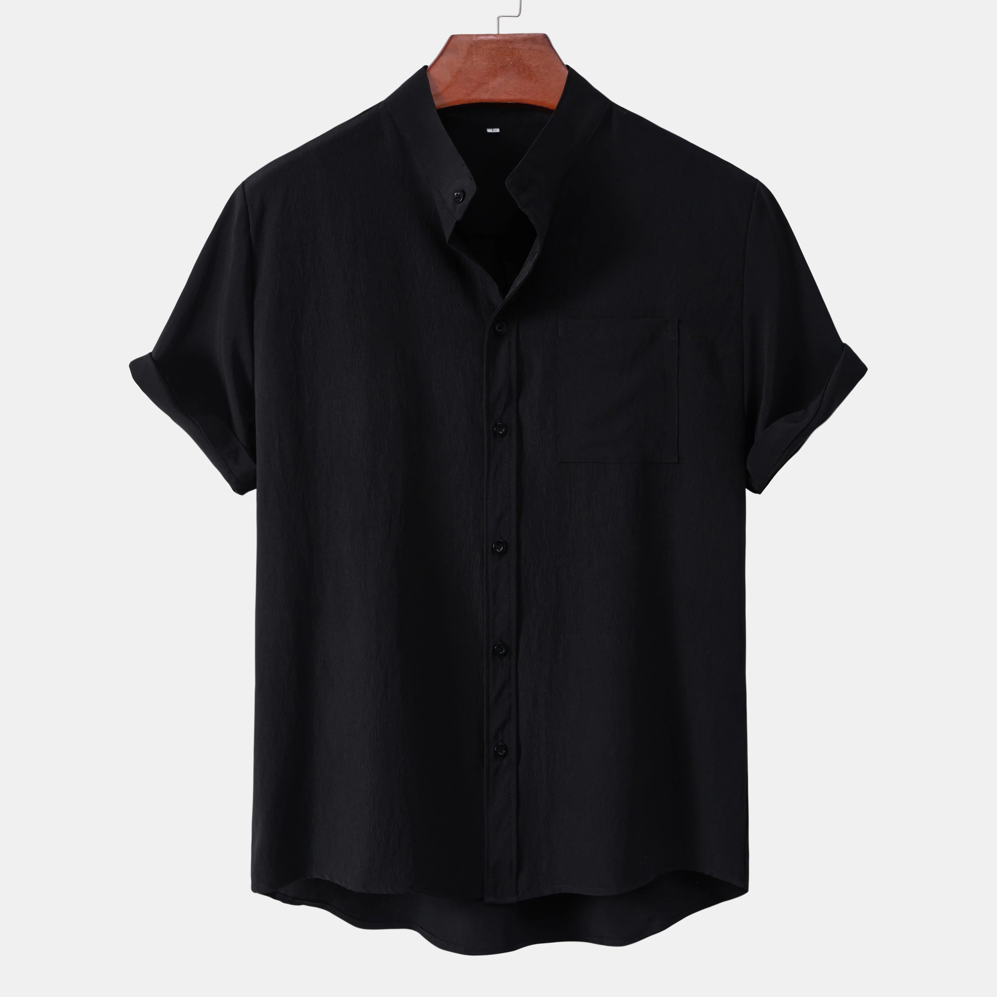 Camisa de verão elegante e respirável