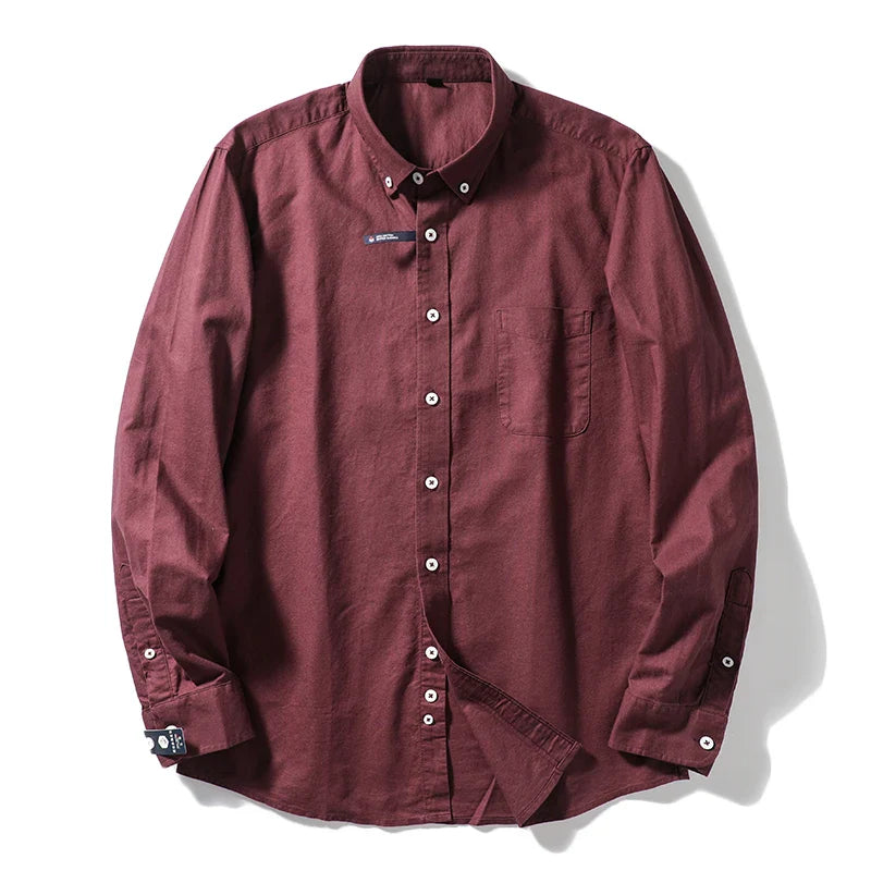 Camisa de algodão para homem