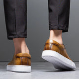 Sapatos de couro Saint -Tropez