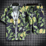 Conjunto floral de verão