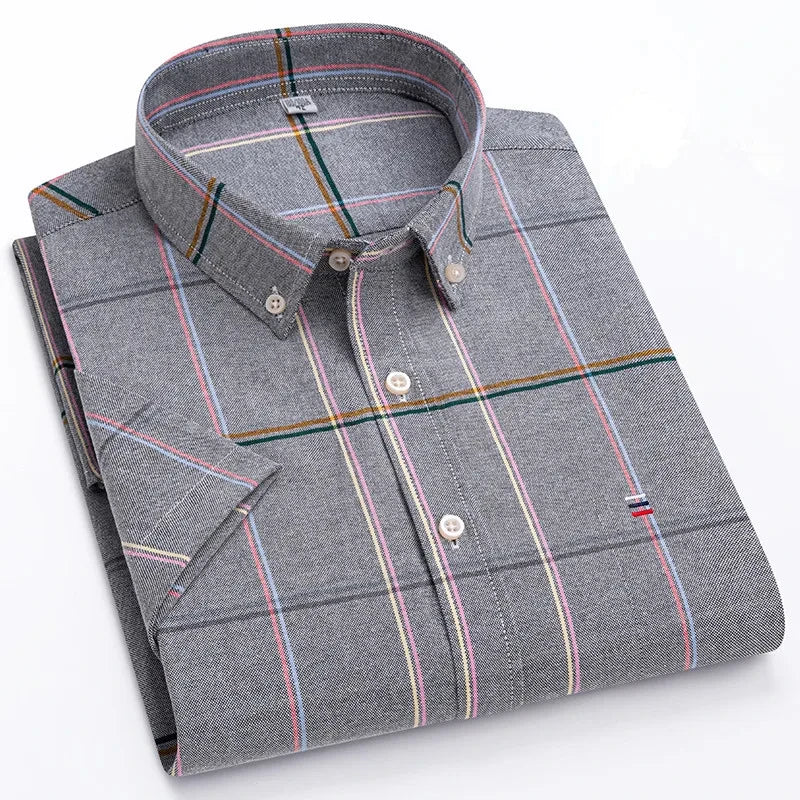 Givalli - Camisa de algodão elegante para homem