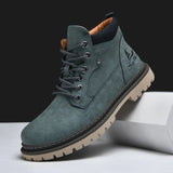 Botas de couro elegantes
