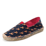 Espadrilles de lona elegantes