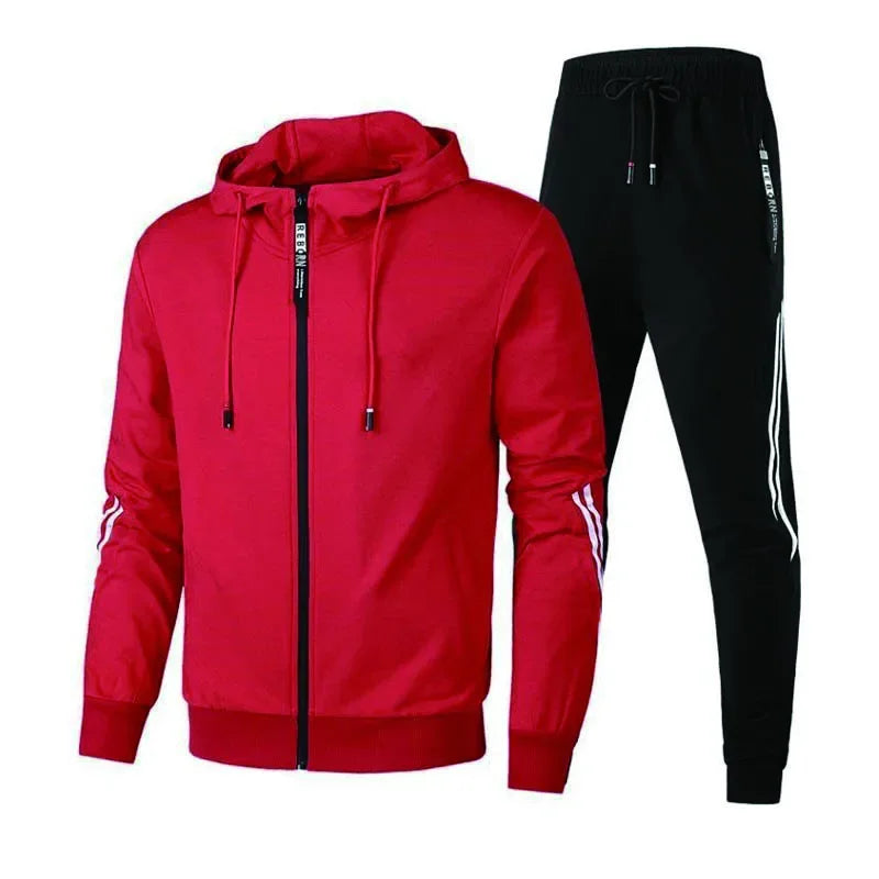 Conjunto desportivo elegante para homem