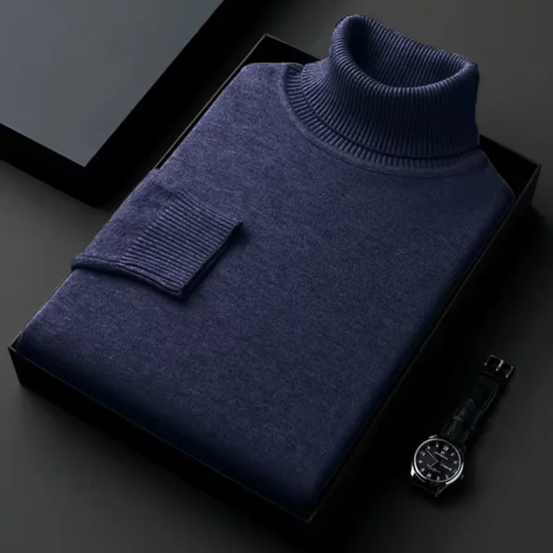 Gola alta elegante para homem