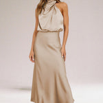 Moda Lusitana - Vestido Elegante Frente Única