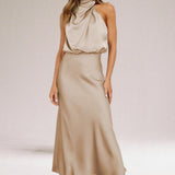 Moda Lusitana - Vestido Elegante Frente Única