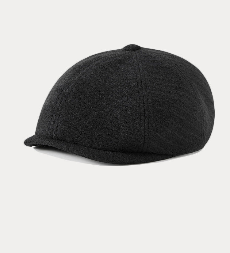 Moda Lusitana - Boné Masculino de Lã Estilo Clássico