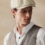 Moda Lusitana - Boné Masculino de Lã Estilo Clássico