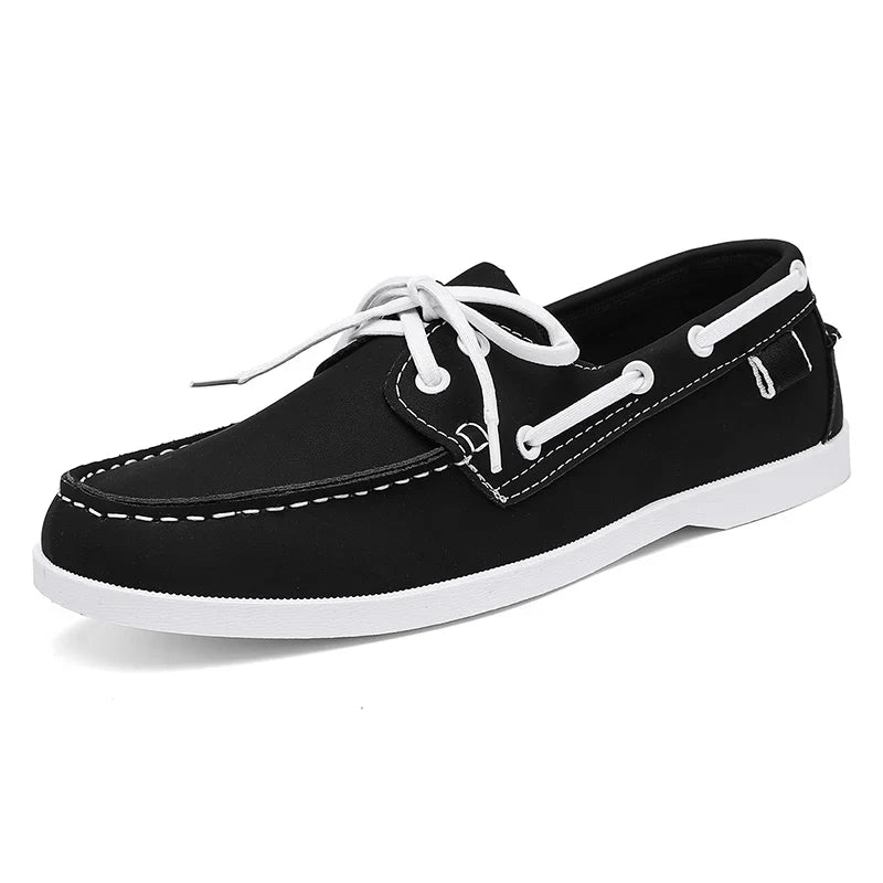 Mocassins de couro para negócios