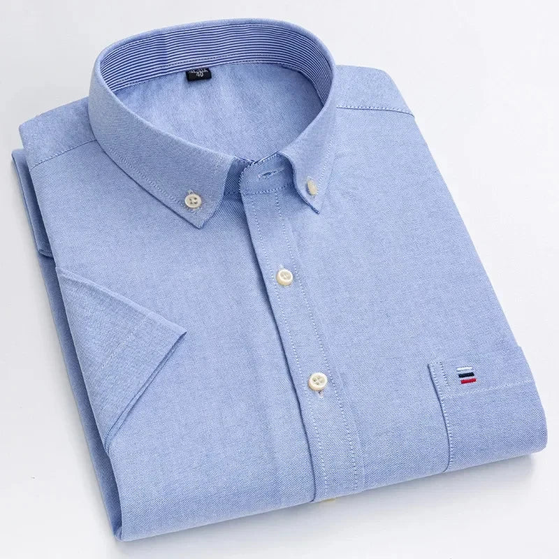 Givalli - Camisa de algodão elegante para homem
