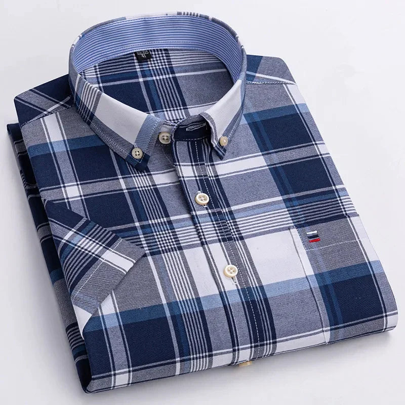 Givalli - Camisa de algodão elegante para homem