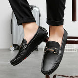 Mocassins em pele genuína
