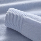 Camisola de caxemira com gola média