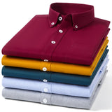 Givalli - Camisa Oxford de algodão