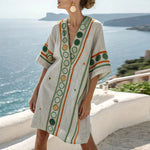 Moda Lusitana - Vestido de Praia Elegante