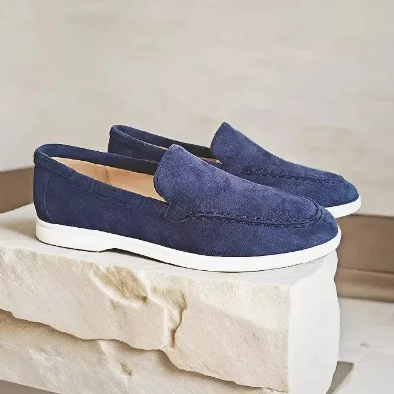 Mocassins de camurça premium