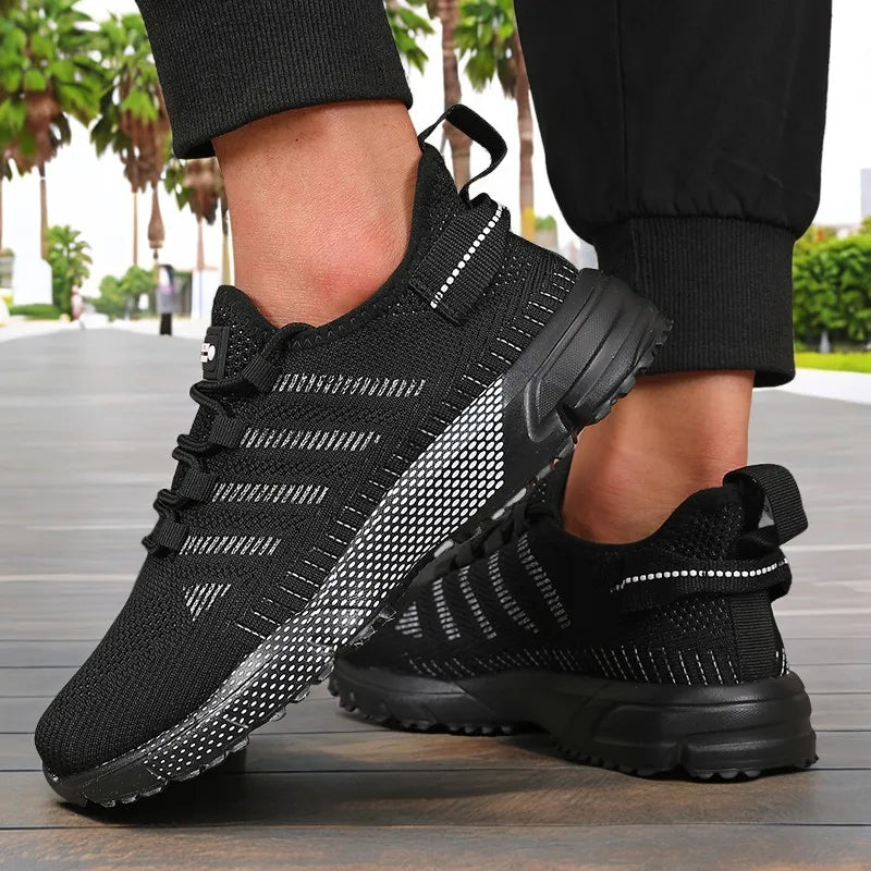 Sapatos Ultra-Confortáveis Respiráveis: Pretos — Advance