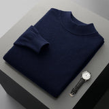 Camisola de caxemira com gola alta