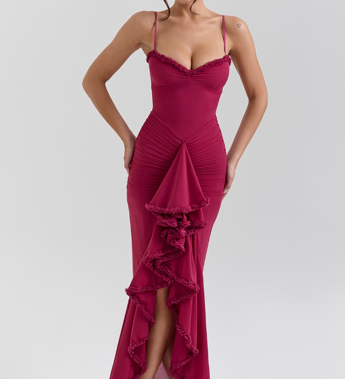 Florence | Vestido romântico com babados