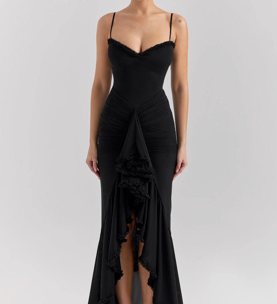 Florence | Vestido romântico com babados