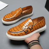 Sapatos de couro chiques