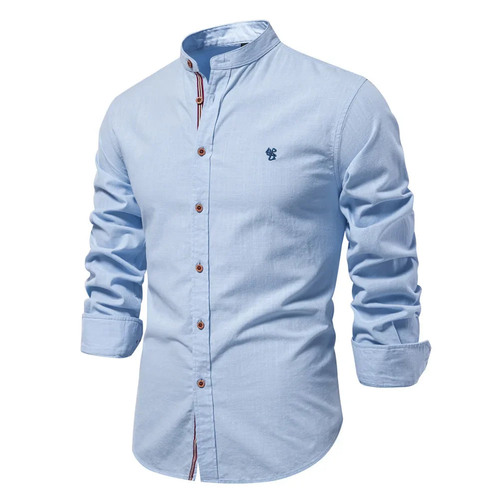 Camisa de linho elegante