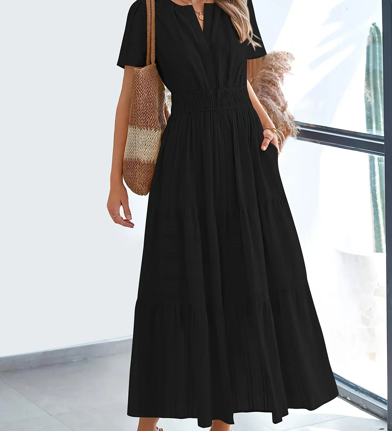 NATALIE™ - VESTIDO ELEGANTE E LISONJANTE