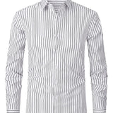 Camisa de negócios elegante para homem
