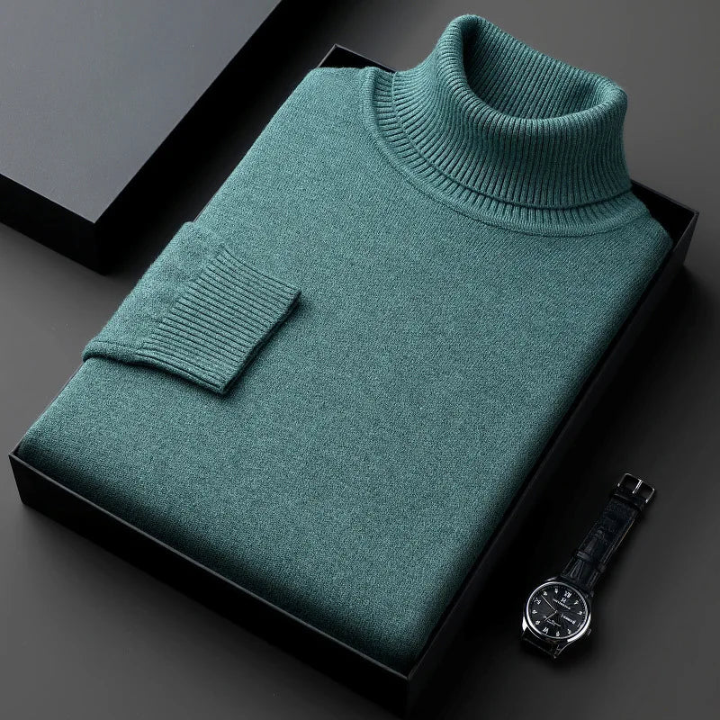 Gola alta elegante para homem