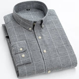 Camisa de algodão de manga comprida
