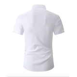 Camisa casual de manga curta