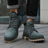 Botas de couro elegantes