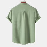 Camisa de verão elegante e respirável