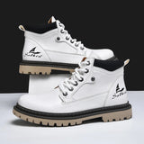 Botas de couro elegantes