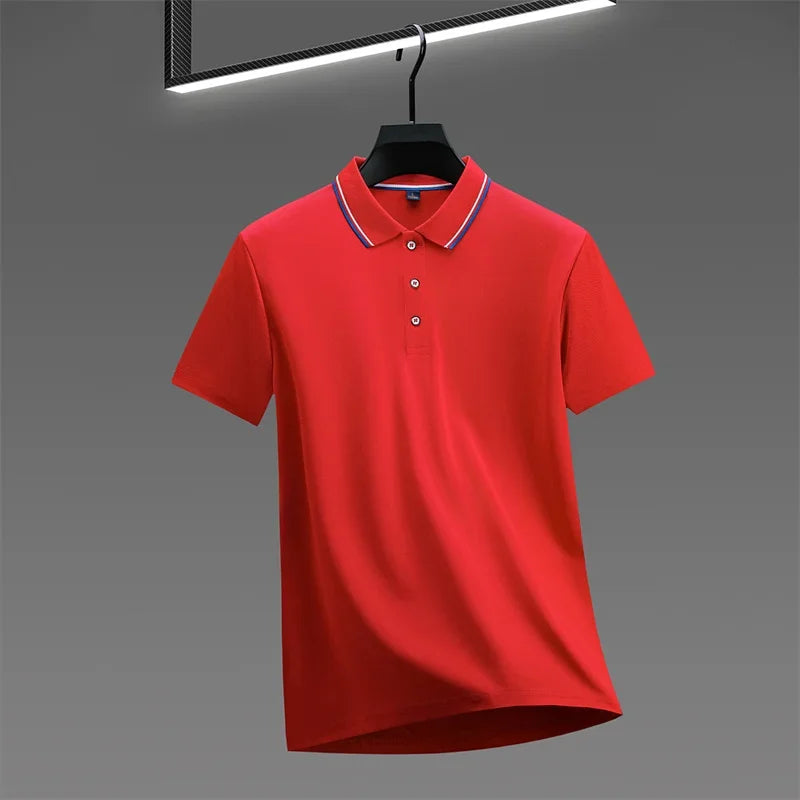 Camisa pólo casual de verão