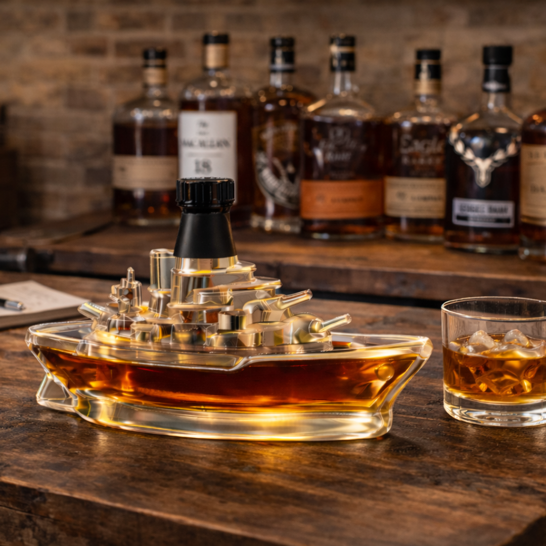 Moda Lusitana - Garrafa de Whisky Edição Marinha