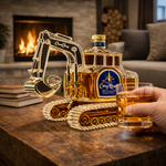 Moda Lusitana - Garrafa Whisky Escavadora