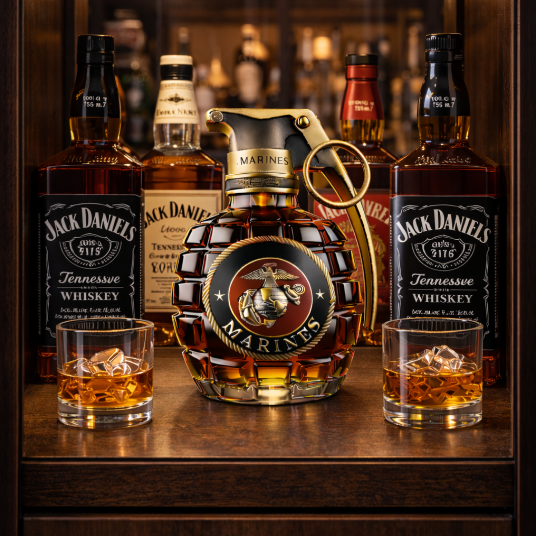 Moda Lusitana - Garrafa de Whisky Granate