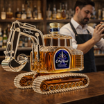 Moda Lusitana - Garrafa Whisky Escavadora