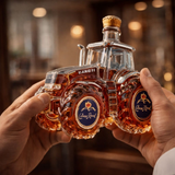 Moda Lusitana - Garrafa de Whisky em Forma de Trator