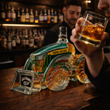 Moda Lusitana - Garrafa Whisky Design Trator