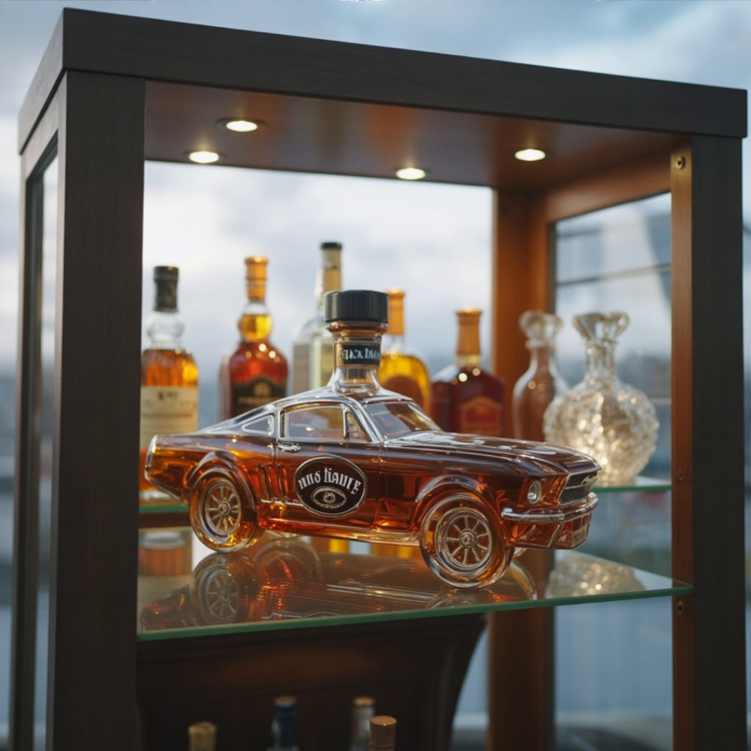 Moda Lusitana - Garrafa de Whisky Mustang